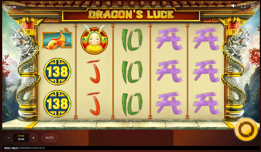 Dragons Luck slot Dragons Luck Online